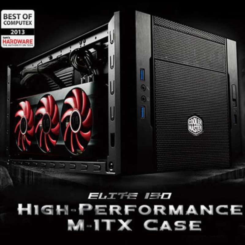 Jual Cooler Master Elite 130 Mini Itx Case di Seller Syahzada Store