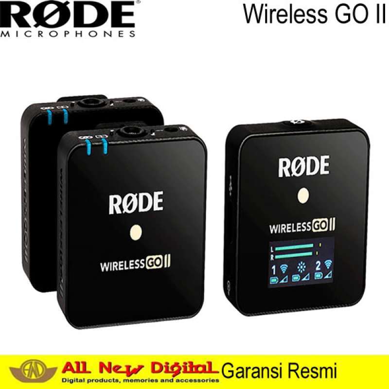 Jual Rode Wireless GO II / GO 2 Wireless Microphone di Seller ...