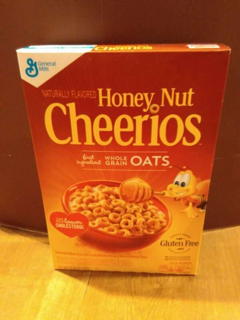Jual General Mill Mills Cheerios Honey Nut Cereal 12 oz 340 gr di ...