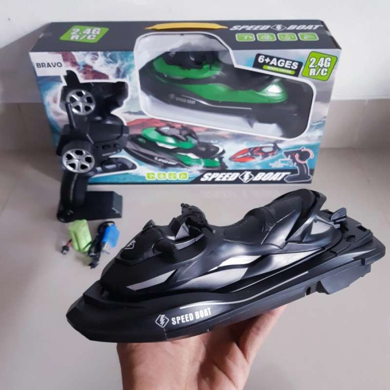 Jual RC JETSKI MAINAN REMOTE CONTROL JET SKI BOAT REMOT KONTROL