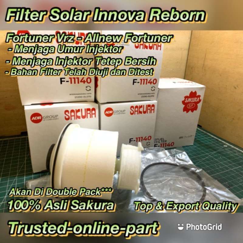 Promo PROMO Filter Solar Innova Reborn / Allnew Fortuner 100% Asli ...