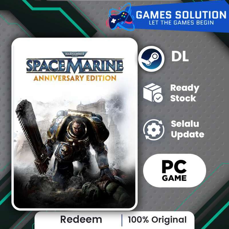 Promo Warhammer 40,000 Space Marine - Anniversary PC GAME ORIGINAL ...