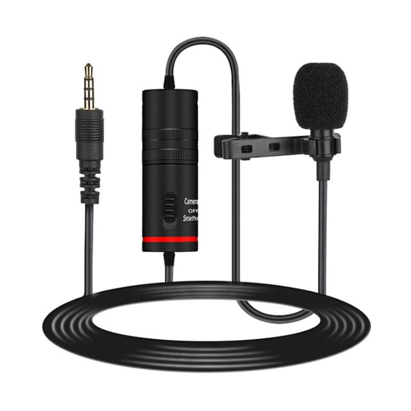 Promo KameraKamera Mamen KMD1 Mic Clip On Lavalier Microphone for Vlog