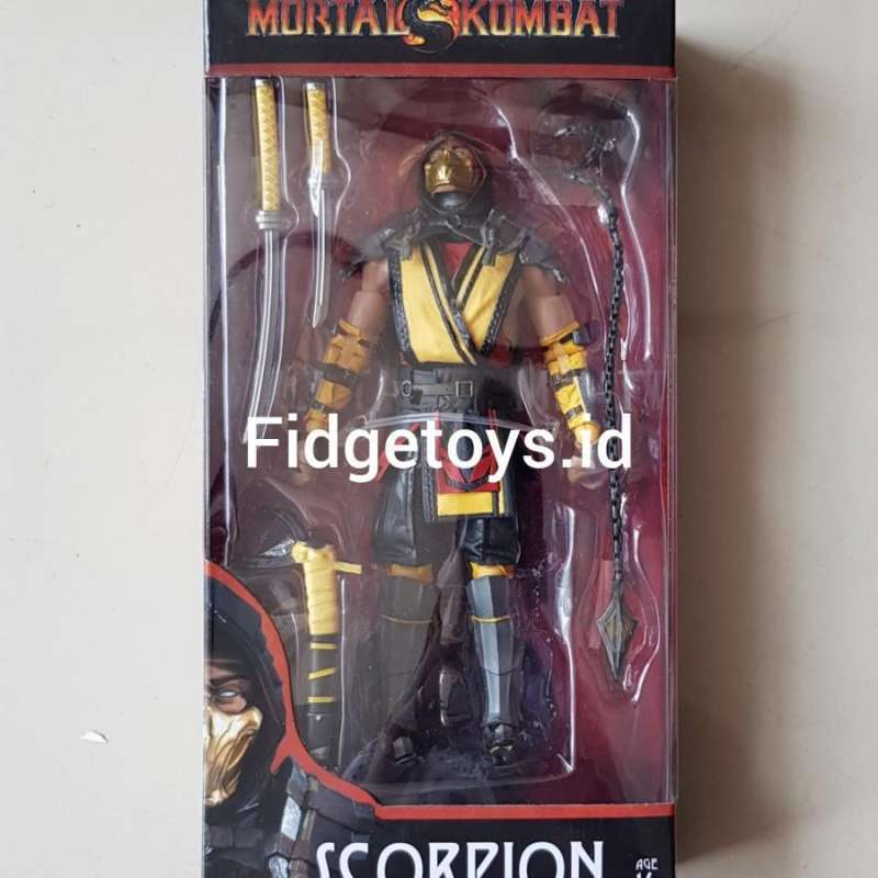 Jual McFarlane Toys Mortal Kombat Scorpion Action Figure Hot 2019 di Seller fidgetoys.id