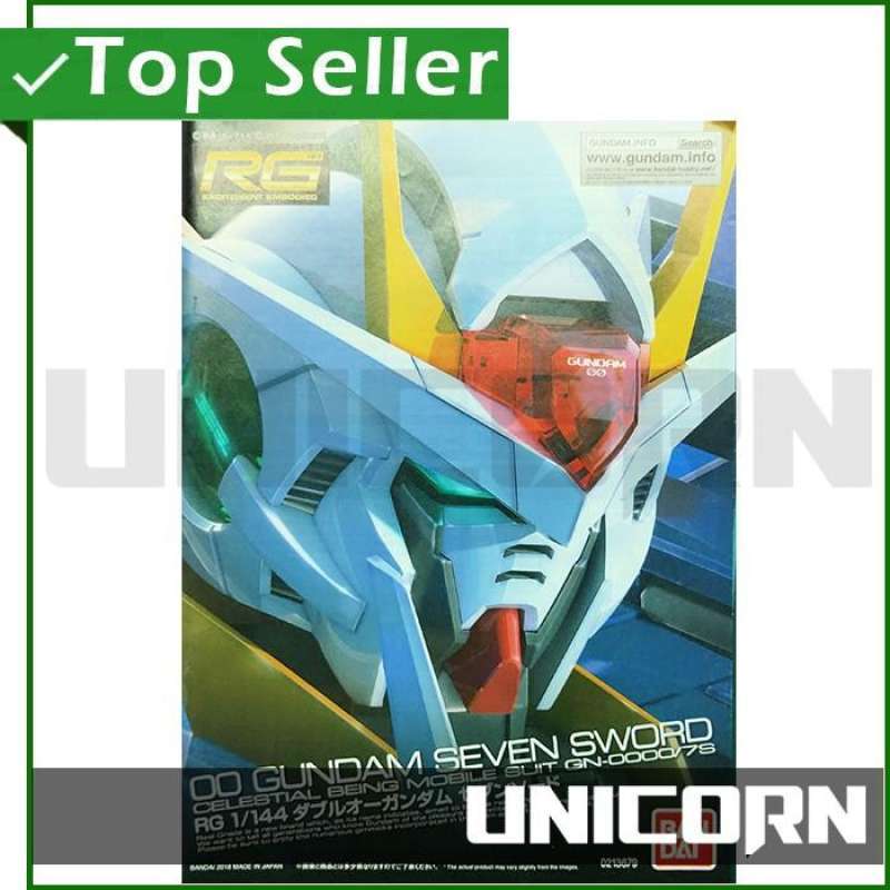Jual MANUAL BOOK GUNDAM RG 00 SEVEN SWORD [PBANDAI] di Seller Unicorn