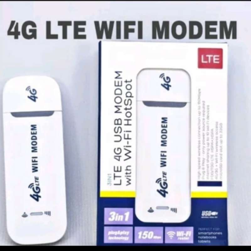 Promo Modem Wifi / Wingle 4G Lte 150 Mbps 3 In 1 Diskon 11 di Seller