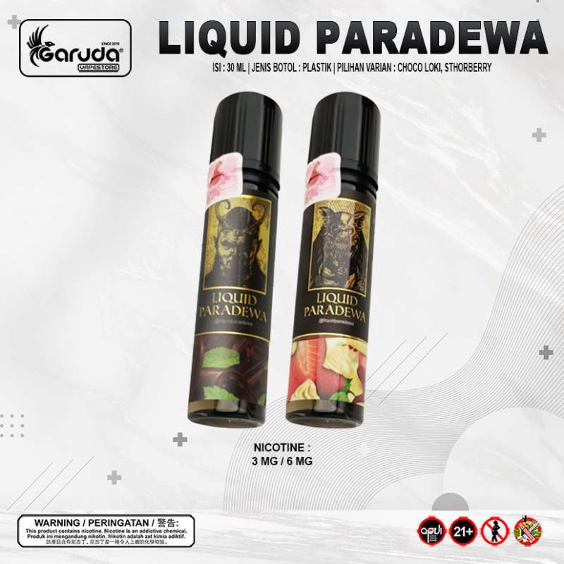 Jual ParaDewa Liquid by Rcraft 60ml Bercukai di Seller Garuda Vape ...