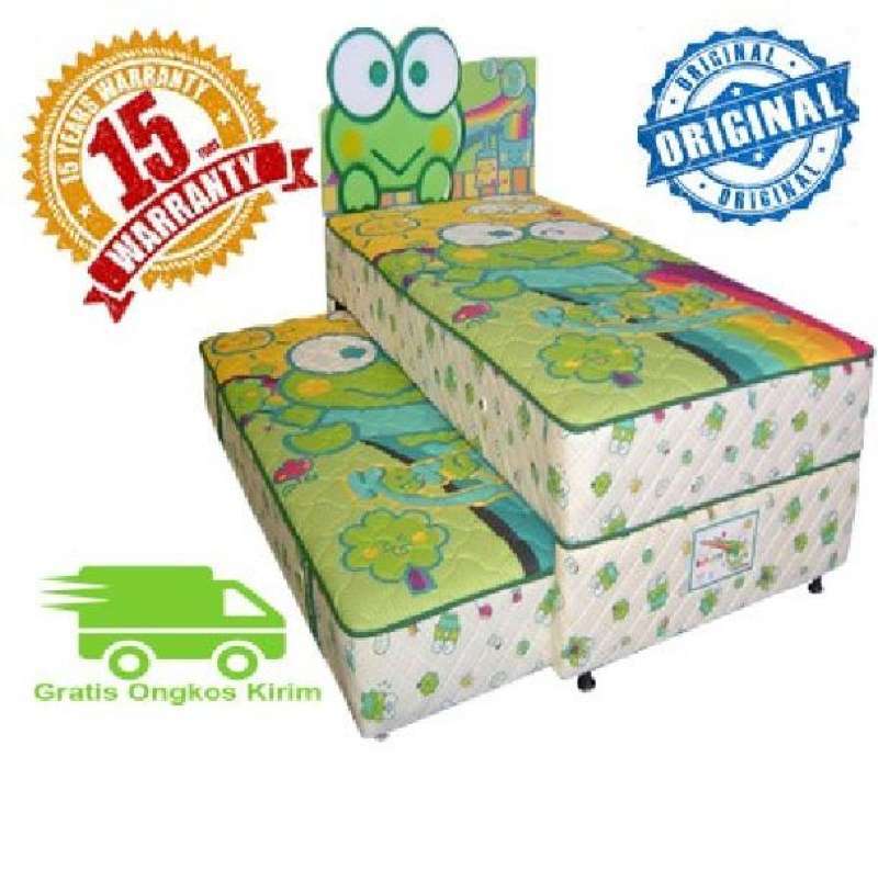 Jual 2IN1 KASUR SPRING BED BIGDREAM BY BIGLAND KEROPIE 120X200 LISENSI
