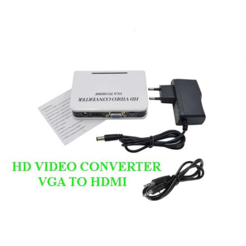 Jual VGA to HDMI Converter (with audio) Full HD 1080p di Seller M.N ...
