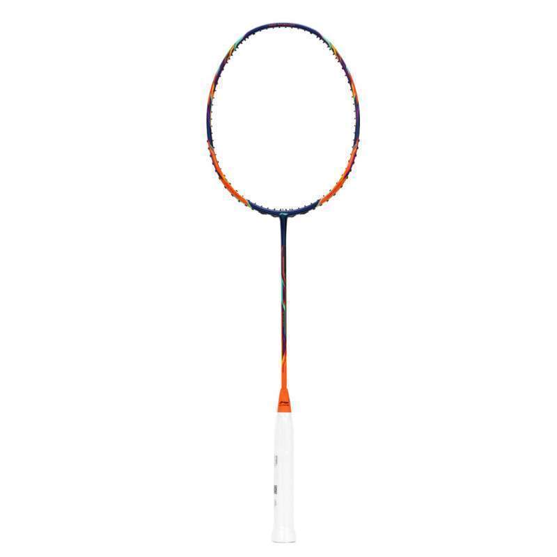 Promo Lining Badminton Racket Tectonic 6 Orange/black Bundle Cover