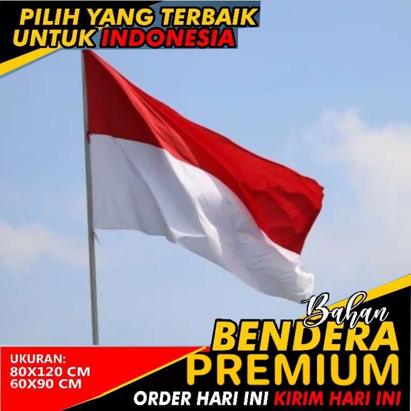 Promo Bendera Merah Putih Indonesia Diskon 34% di Seller SUPREME GLORY