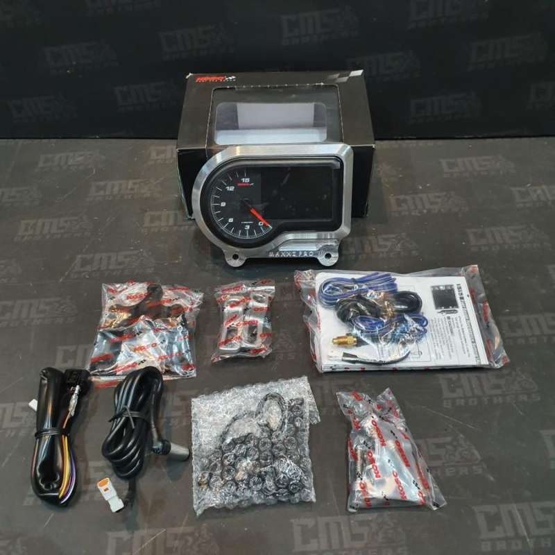 Jual Speedometer Koso RX3 Set Bracket CNC PNP Ninja RR di Seller