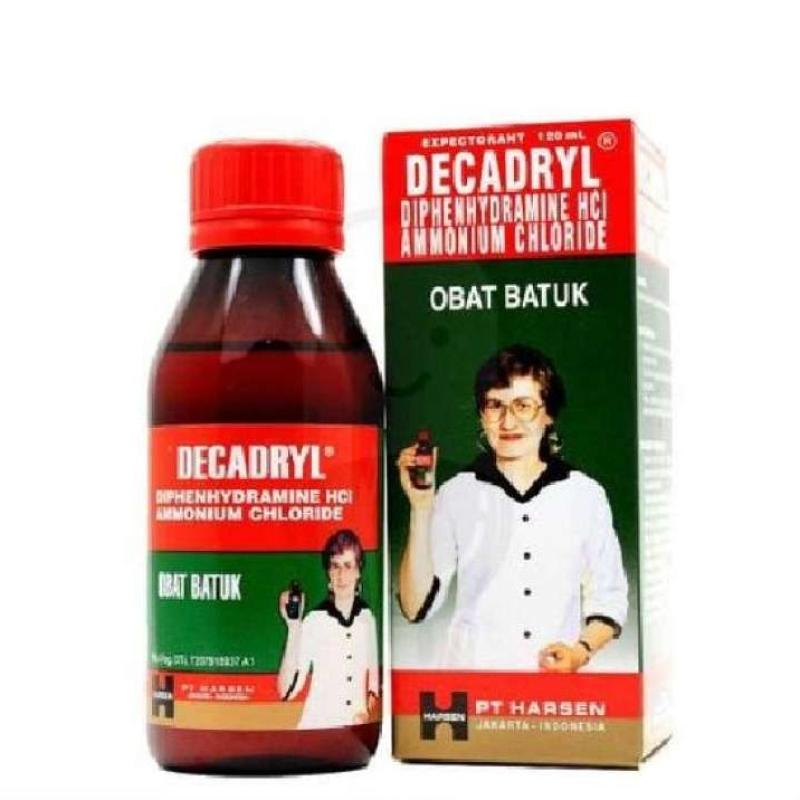 Jual DECADRYL EXPECTORANT SIRUP 120 ML di Seller Cv. Apotek Merapi