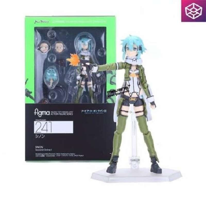 Jual Action Figure Figma Sword Art Online Ii Sinon Kode 241 di Seller