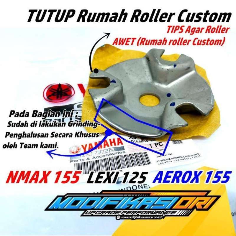 Promo Tutup Rumah Roller Yamaha Nmax-Aerox-Lexi Sudah di Custom
