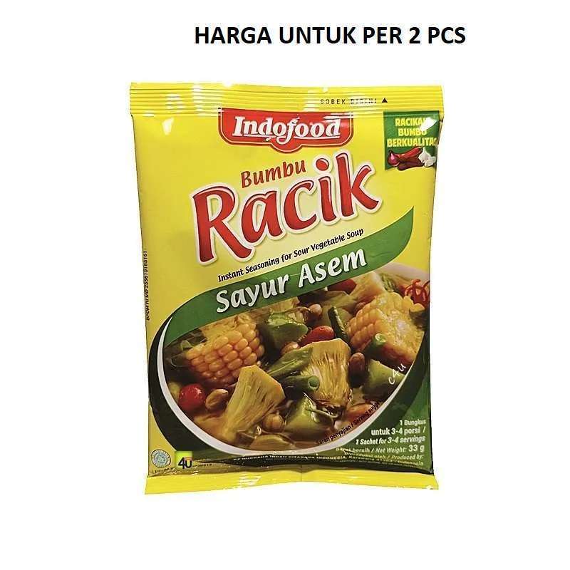 Jual INDOFOOD BUMBU RACIK SAYUR ASAM / INDOFOOD BUMBU RACIK SAYUR ASEM