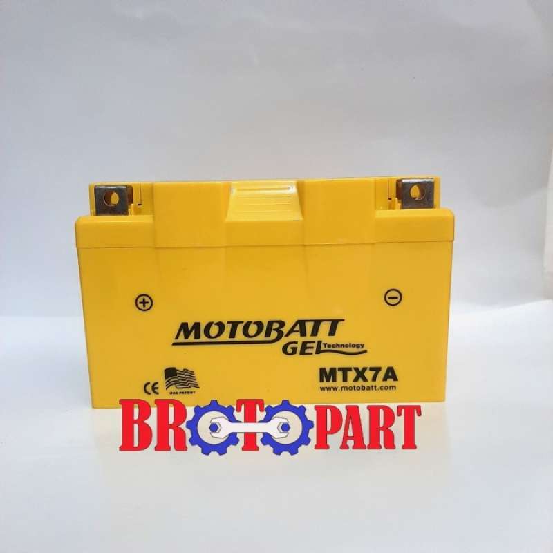 Jual Aki Accu Motor Ktm Duke 200 Motobatt Mtx7A Ytx9 Bs Aki Gel di
