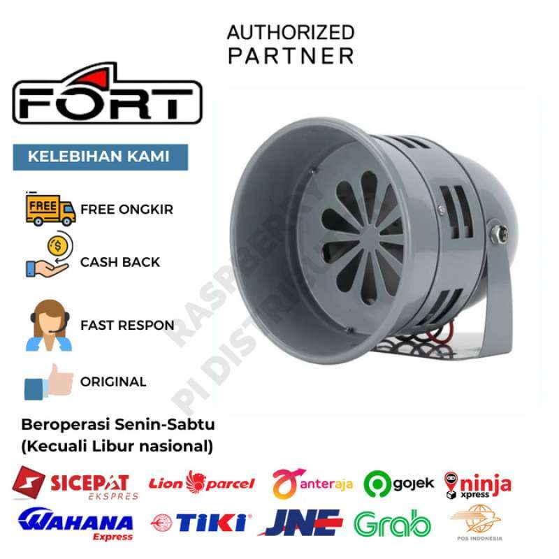 Jual Motor Siren 220v AC Model MS-290 Alarm Sound MS290 Sirene Besi ...