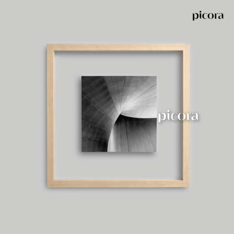 Promo Picora Arte Floating Frame Square 36X36Cm Pigura Bingkai Foto
