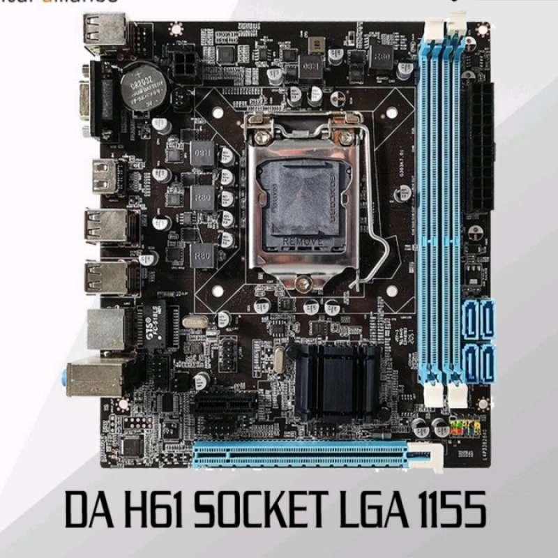 Jual Digital alliance H61 Motherboard Intel Socket LGA 1155 di Seller