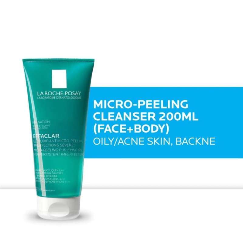 Jual La Roche Posay Effaclar Acne Micro-Peeling Cleanser - Acne/ Oily ...