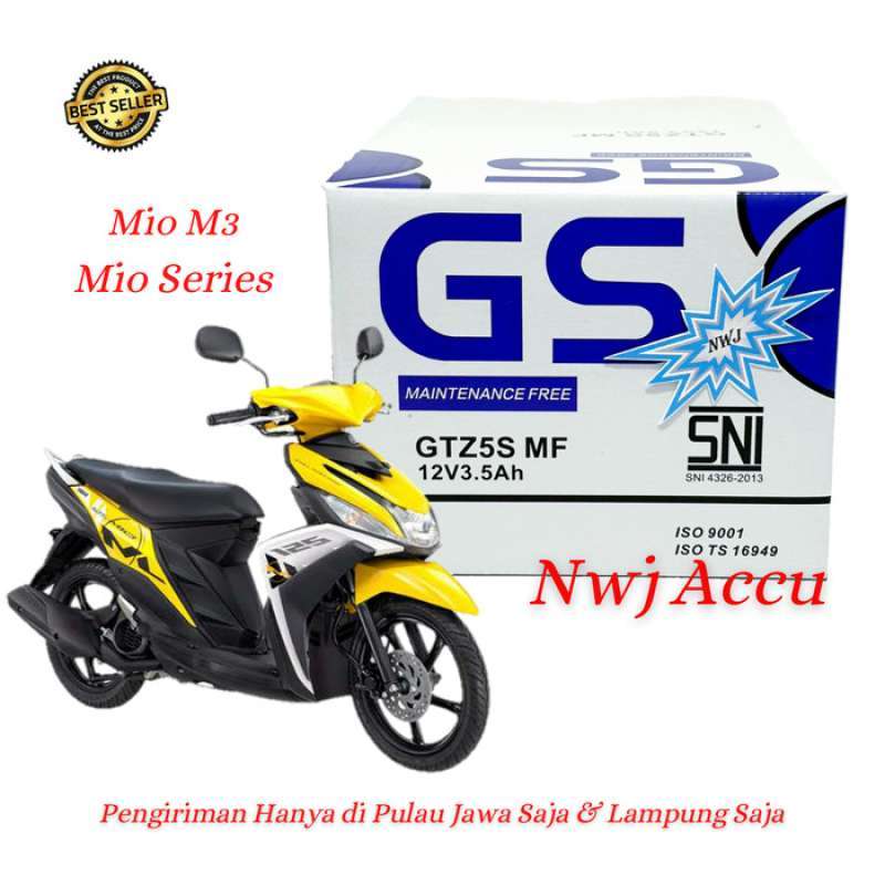 Promo AKI MOTOR YAMAHA MIO M3, MIO J, MIO SOUL GTZ5S GS Y ACCU KERING
