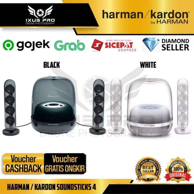 Promo Harman kardon soundstick 4 stereo bluethoot system speaker with