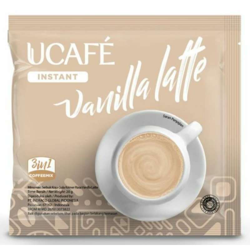 Promo Ucafe Vanilla Latte [20 g/ 10 sachets] di Seller Indraco Beverage ...