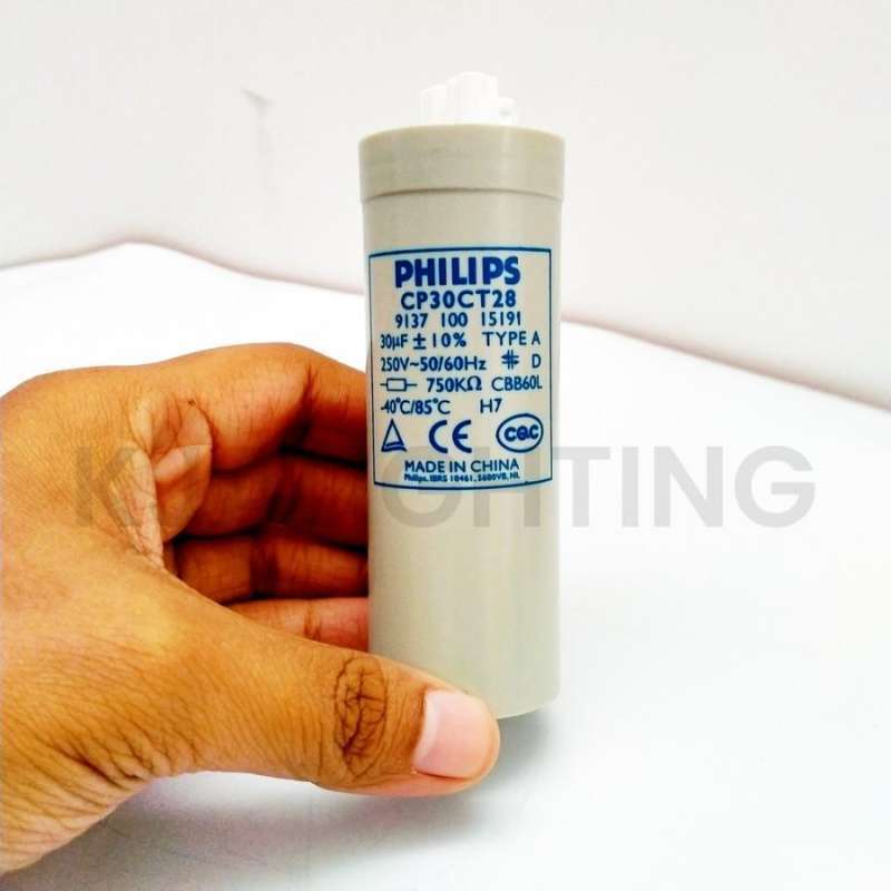 Jual Capasitor PHILIPS 30 uf CP30ET28 Capacitor 30 Micro Original di