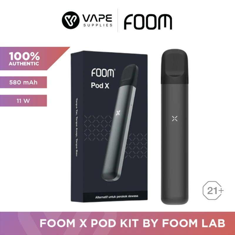 Jual Otomotif Foom X Pod Kit 580mAh di Seller Vape Supplies - Kota ...