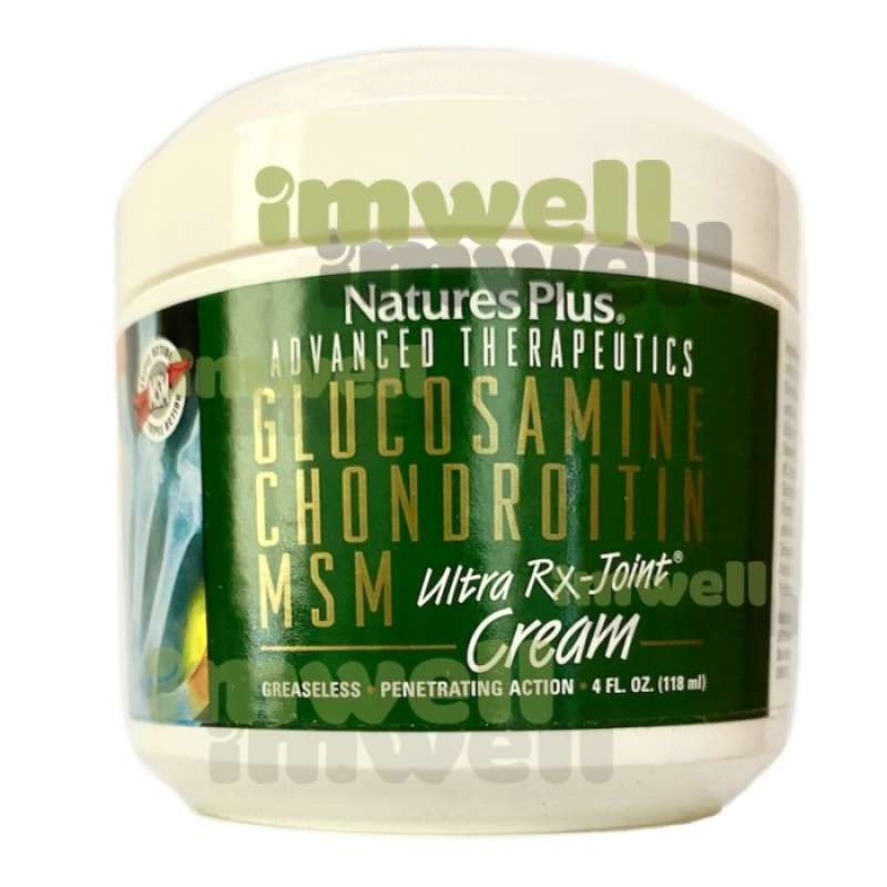 Promo Natures Plus Ultra Rx Joint Cream Glucosamine Chondroitin Msm Sl Diskon 17 di Seller Mita