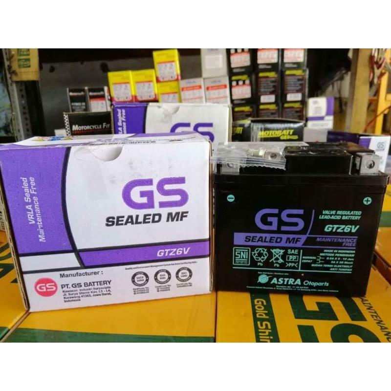 Jual Aki GS GM5Z-3B (GTZ6A) MF ASTRA Kering Honda di Seller Anugerah
