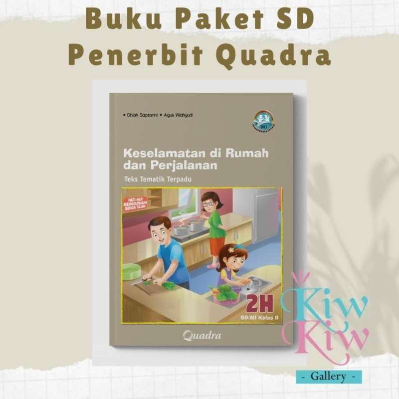 Jual Buku Tematik Terpadu Jilid 2H Kelas 2 SD/MI - Quadra di Seller ...
