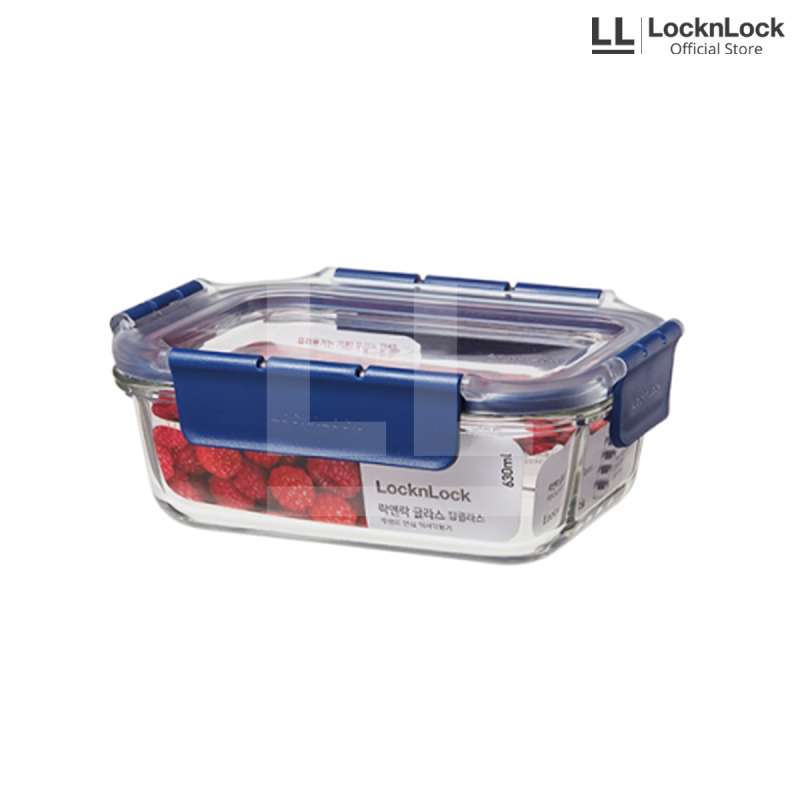 Promo Locknlock Top Class Oven Glass Kedap Air Dan Udara Rectangular