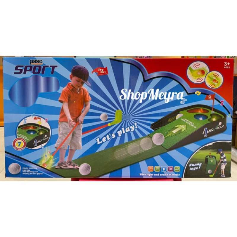 Jual Paso Sport Mini Golf Playset With Lights & Sounds di Seller DENTA