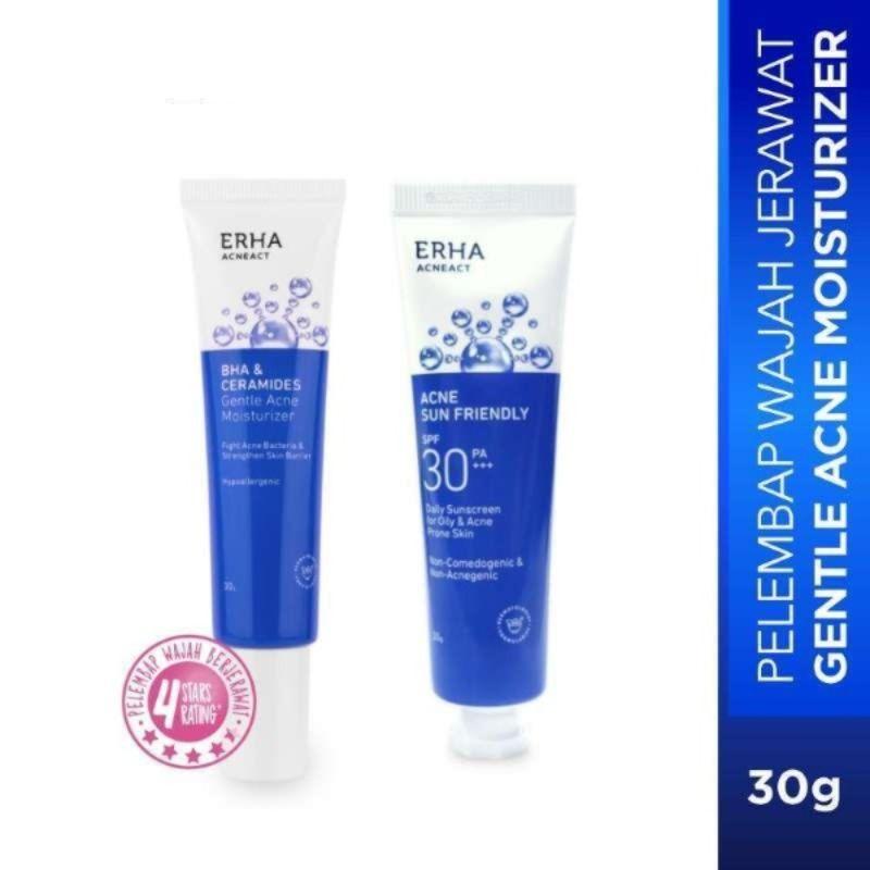 Jual ERHA Acneact Gentle Acne Moisturizer 30 g FREE ERHA Acneact Acne