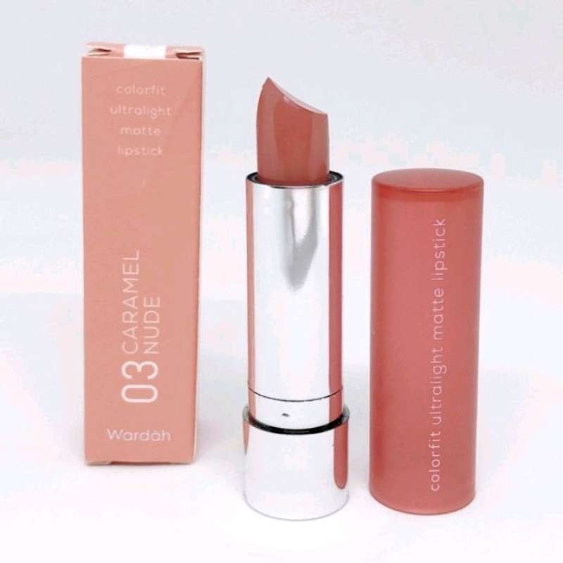 Jual Wardah Colorfit Ultralight Matte Lipstick Caramel Nude di Seller