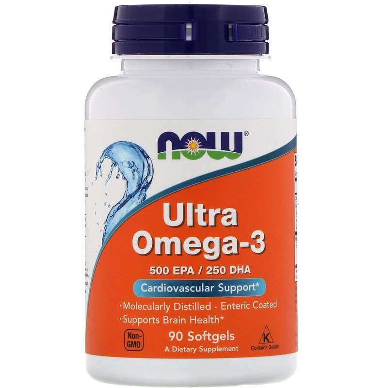 Jual (DIJAMIN ORIGINAL) Now Foods Ultra Omega 3 500 EPA/250 DHA 90 ...