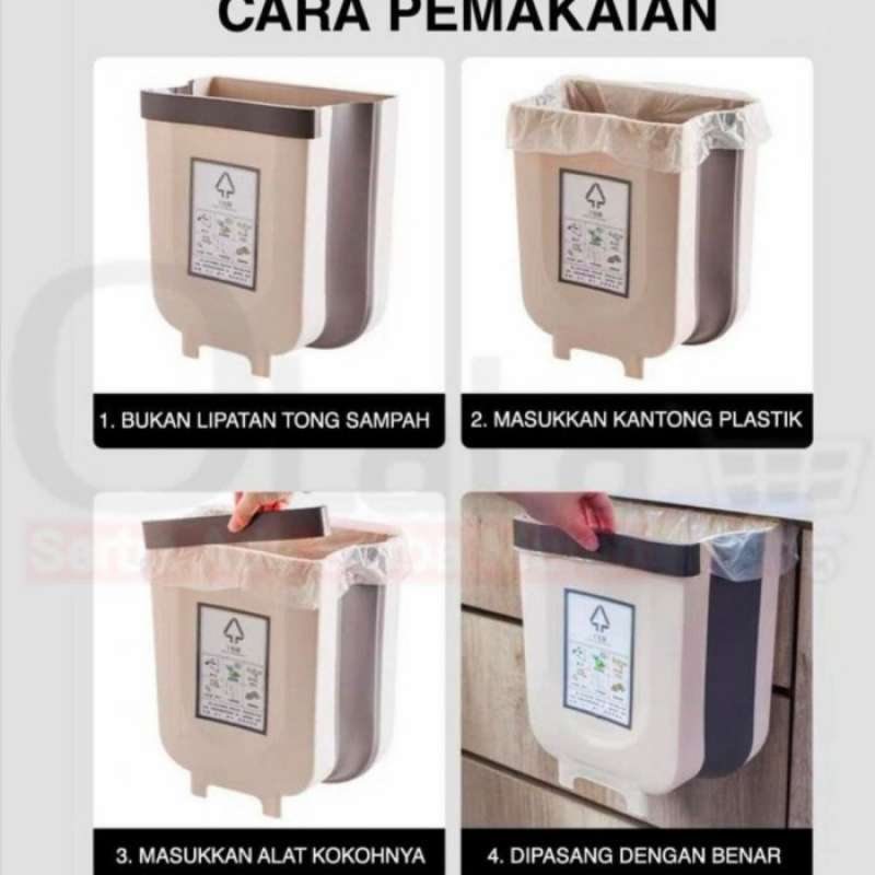 Jual ST RAK GANTUNG TEMPAT SAMPAH PLASTIK PORTABLE KARET di Seller Ada ...