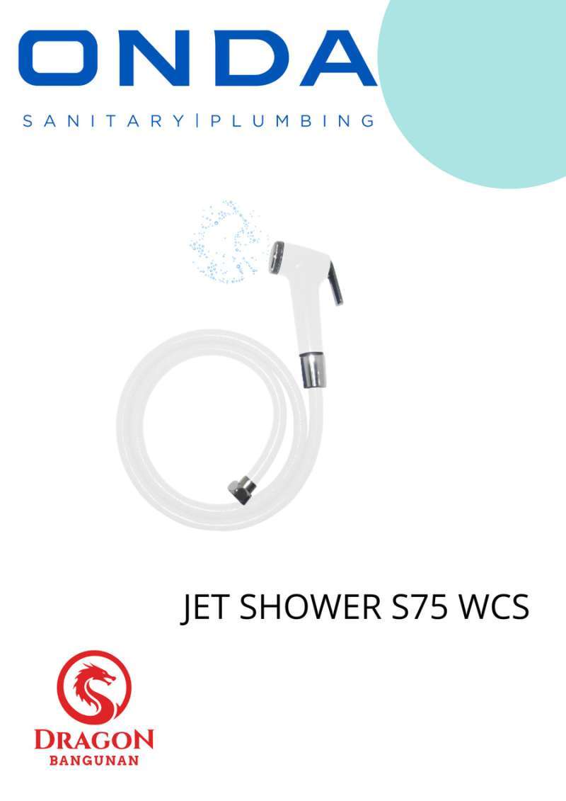 Jual ONDA JET SHOWER S75 WCS di Seller DRAGON BANGUNAN Paku Jaya
