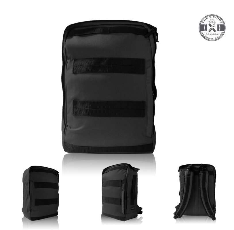 Promo Tas Ransel Pria Modular Bag The X Woof StransPack - Hitam Diskon ...