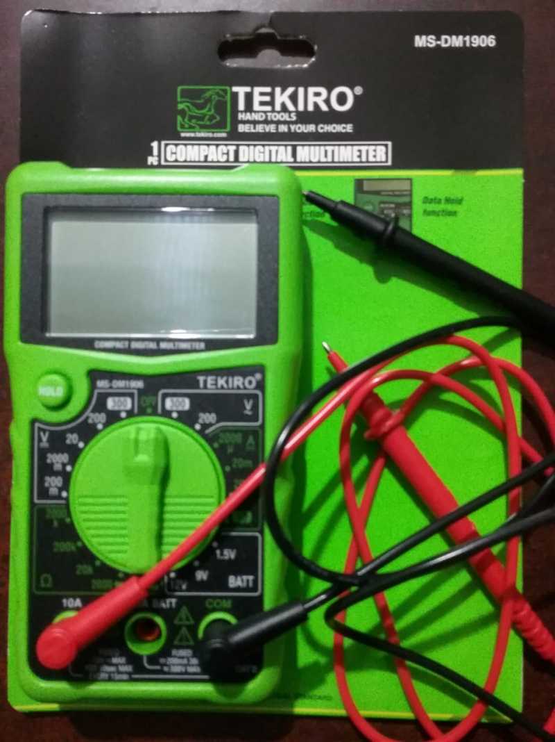 Jual Tekiro Multitester Digital Compact / Tekiro Multimeter Digital