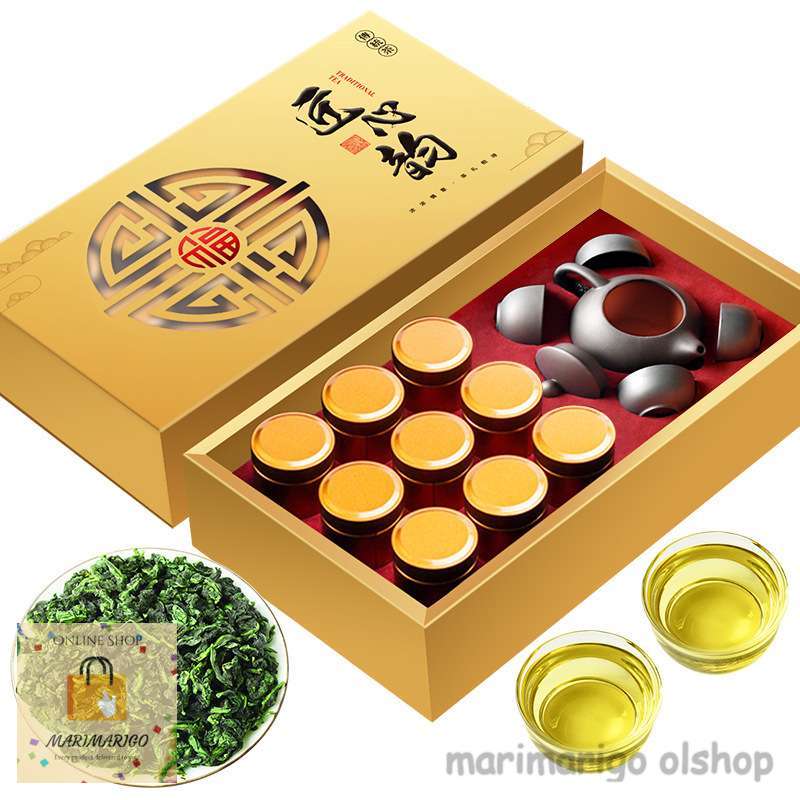 Promo CHINESE TEA BOX GIFT SET TIEGUANYIN TEA Diskon 24 di Seller