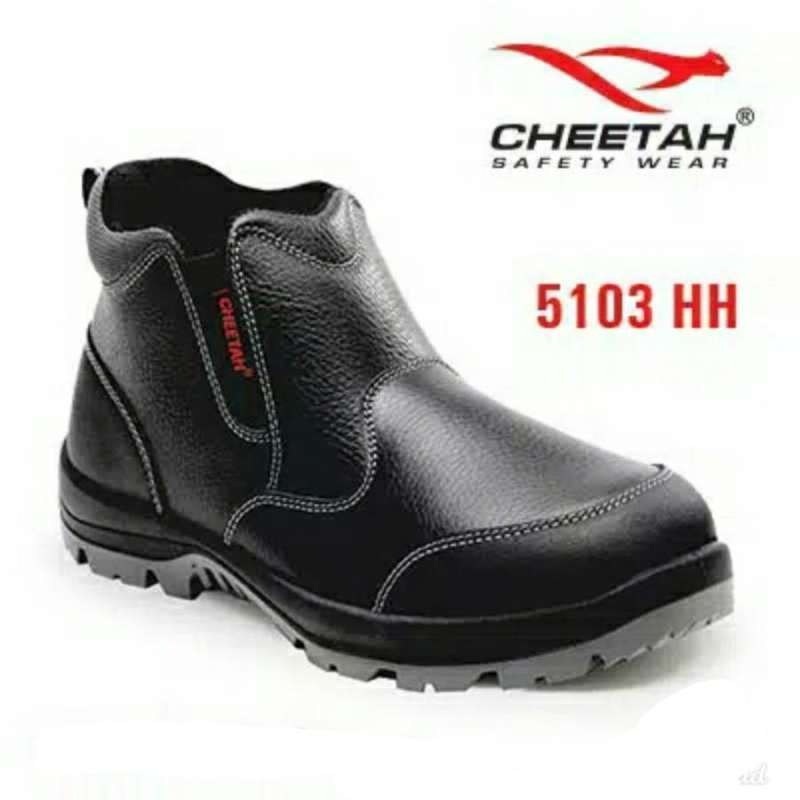 Jual Safety Shoes Merk Cheetah 5103Hh Sepatu Pria Sepatu Kerja Safety