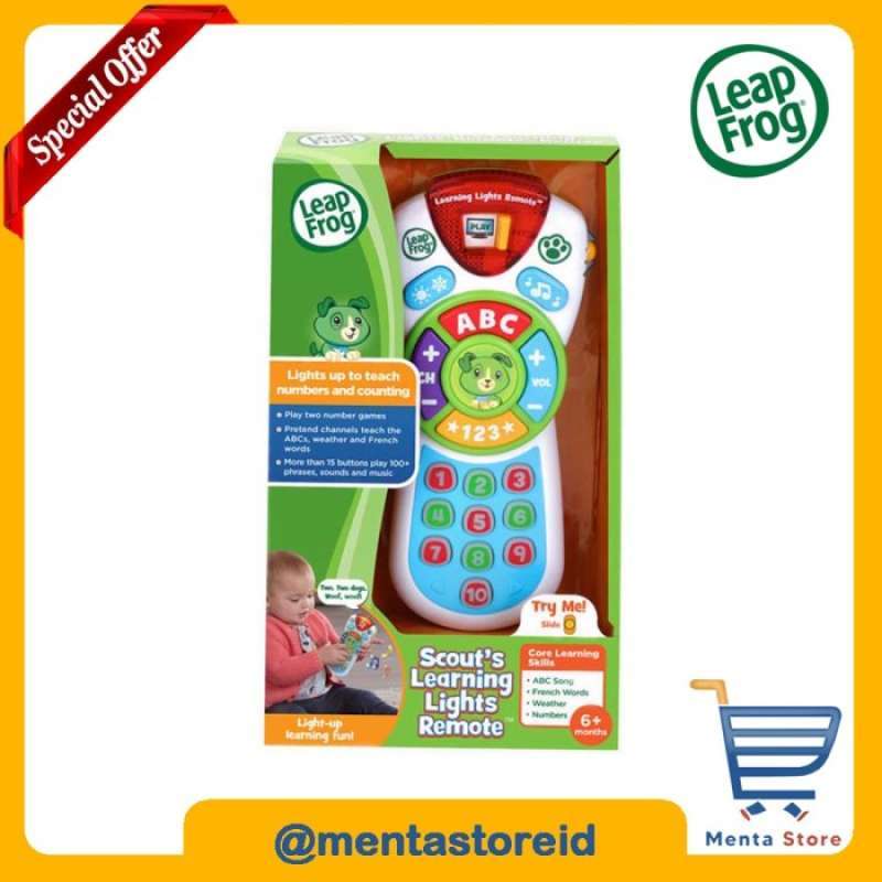 Promo LeapFrog Scout Learning Lights Remote Deluxe Musical Baby Leap