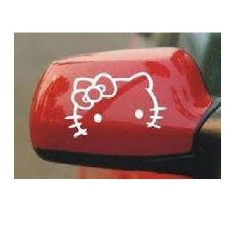 Jual Stiker Spion Mobil Hello Kitty Car Decal Mirror Sticker di Seller