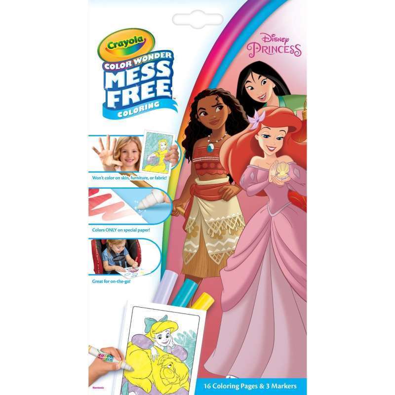 Promo Crayola Color Wonder Mini Princess Set 12 CR757147 Diskon 25