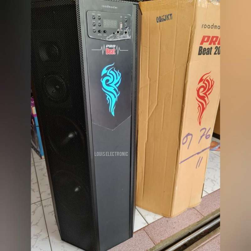 Jual Roadmaster PRO Beat 208 Speaker Aktif 8 x 4 Woofer Sound System di