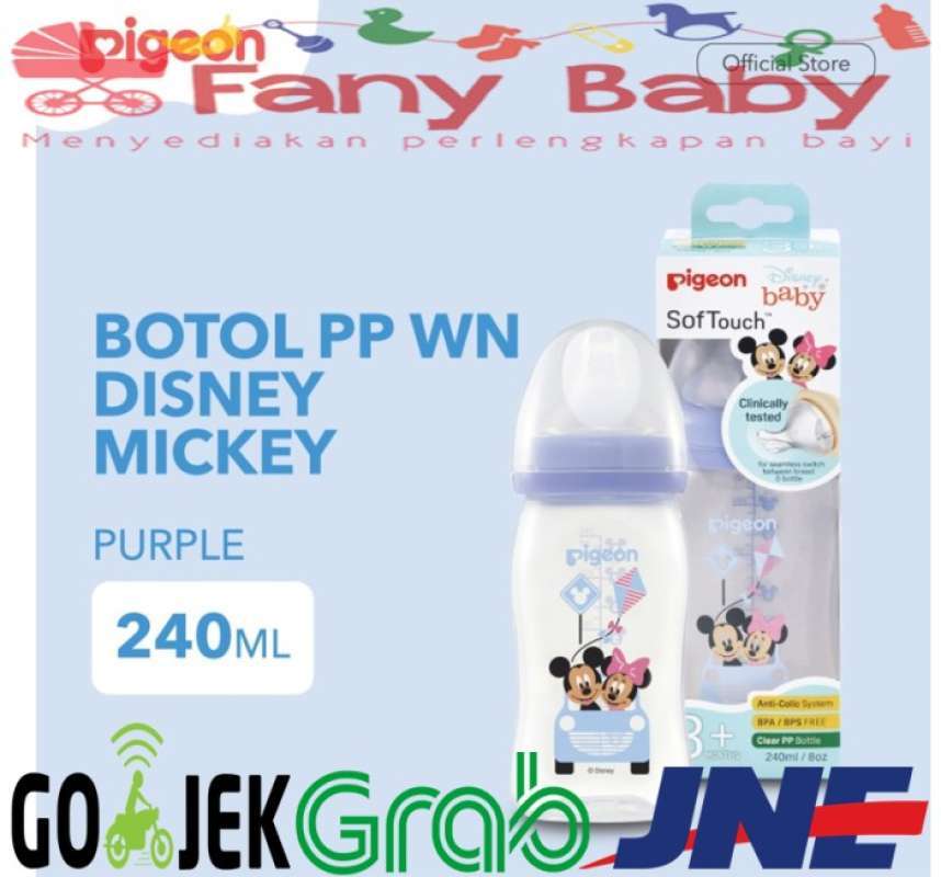 Promo Pigeon Botol Wide Neck 240Ml [ Disney ] Diskon 11% di Seller ...
