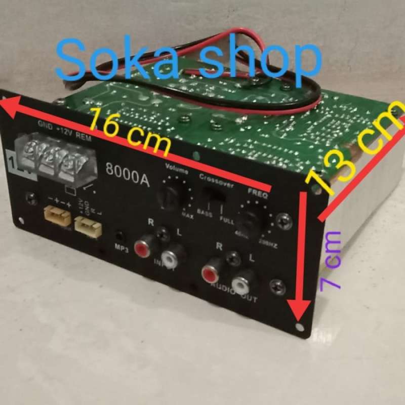 Jual KIT BASSTUBE SUBWOOFER AKTIF SAA 450WATT 12V di Seller Seaesaw